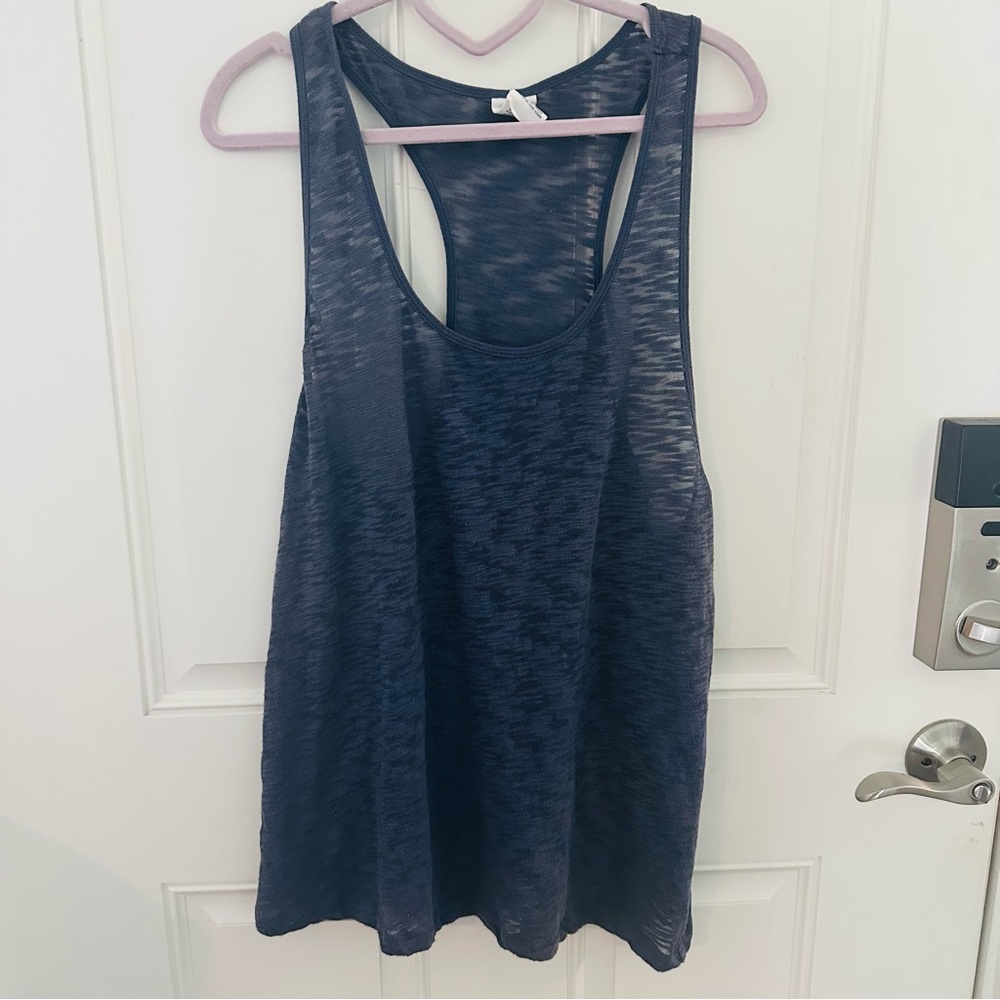 PINK Victoria’s Secret Tank L | Blue Burnout Lightweight Racerback